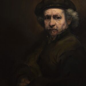 Cópia do autorretrato de Rembrandt
