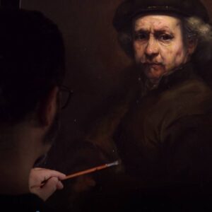 Cópia do Autorretrato de Rembrandt